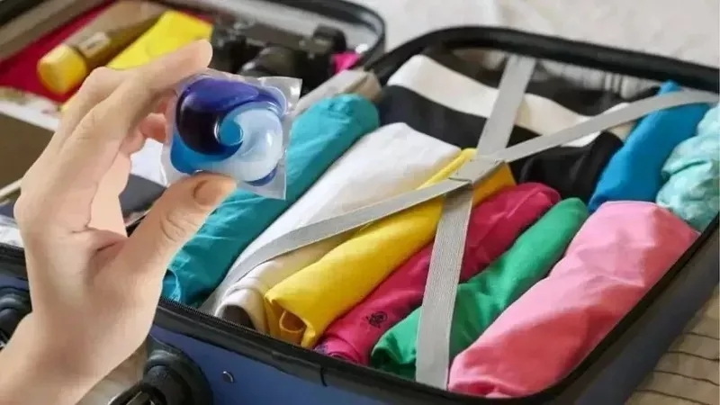 &Egrave; possibile portare le cialde per lavastoviglie sull'aereo?