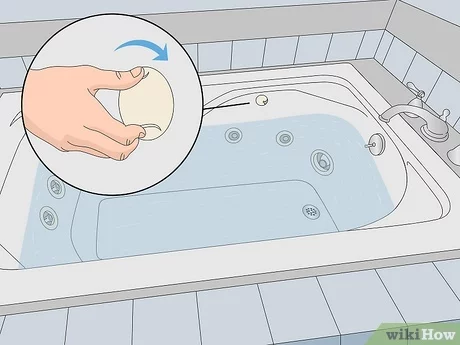 Bagaimana untuk membersihkan tab mandi dengan tablet mesin basuh pinggan mangkuk?