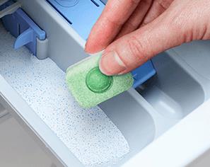 Come utilizzare le compresse per lavatrice Calgon?